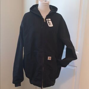 CARHARTT NEW WITH TAGS SIZE XL TALL IRR LINED DUCK ACTIVE HOODED JACKET